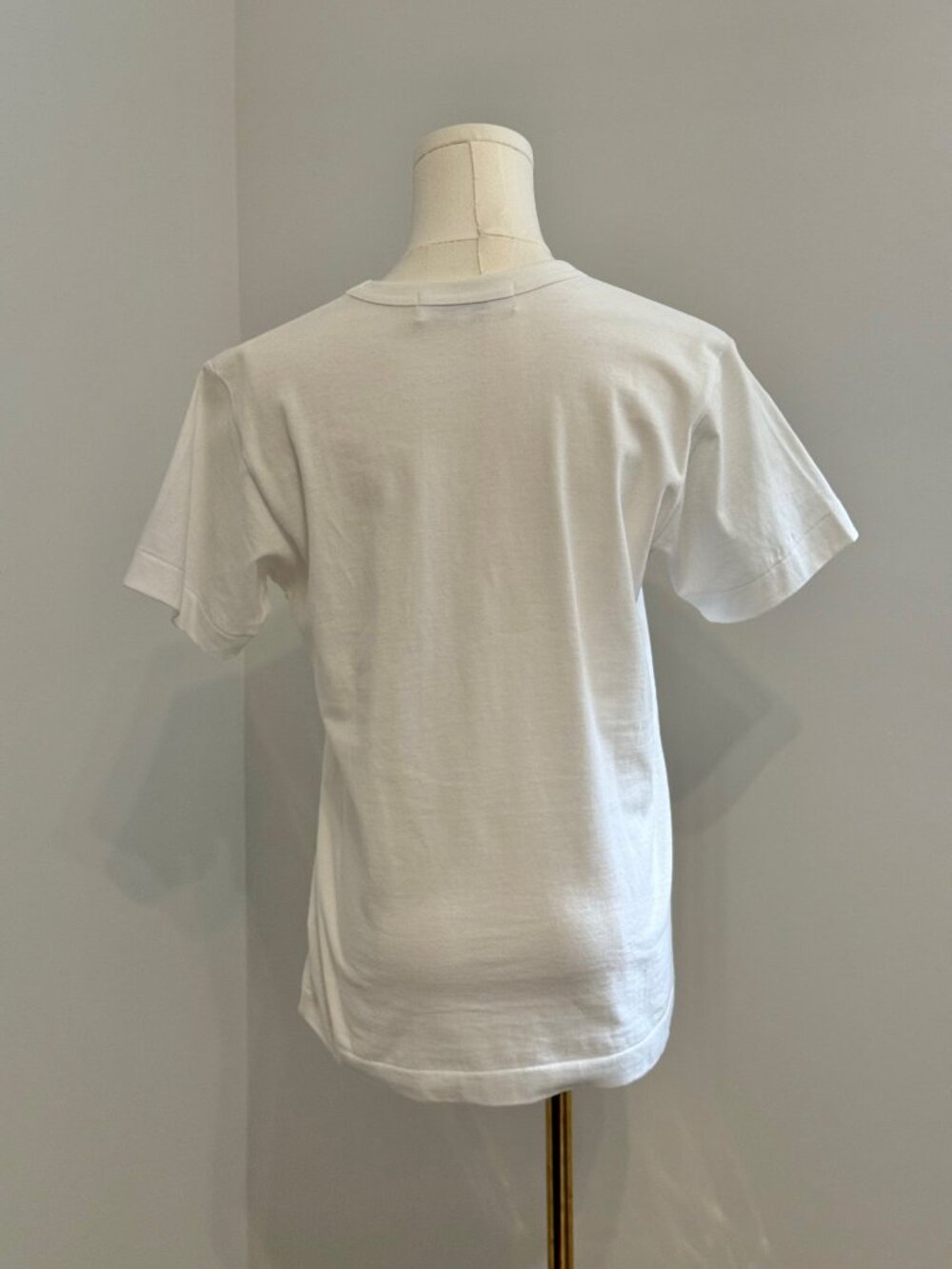 COMME DES GARÇONS PLAY Double Camo Heart T-Shirt Size L - Picture 3 of 6